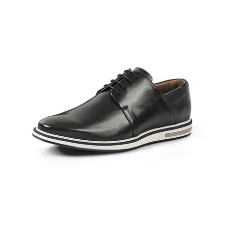 Sapato Casual Masculino Derby Couro Mestiço Reverso - 1100 - Preto - Sapato  Social Masculino - Magazine Luiza