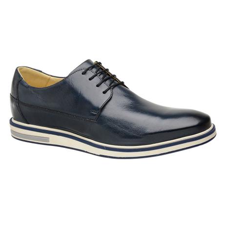 Sapato casual masculino malbork em couro azul marinho 1130 azul - Sapato  Casual Masculino - Magazine Luiza