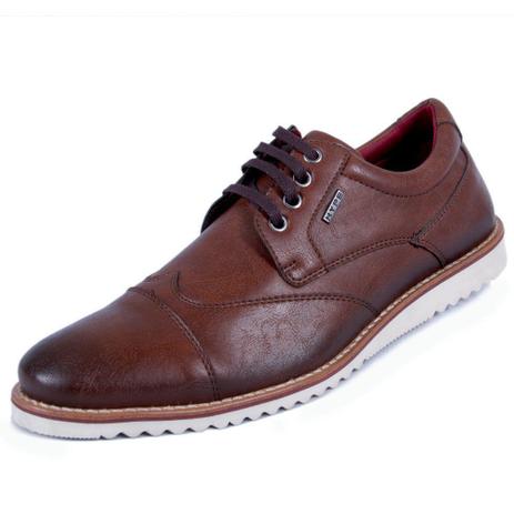 sapato casual masculino oxford