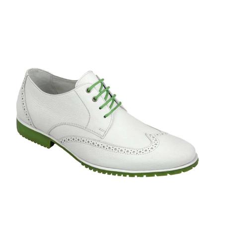 sapato oxford branco masculino