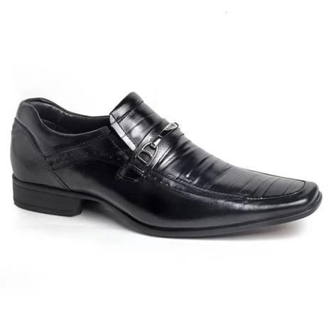 Sapato Casual Masculino Social Couro com Fivela Rafarillo 79346 - Sapato  Social Masculino - Magazine Luiza