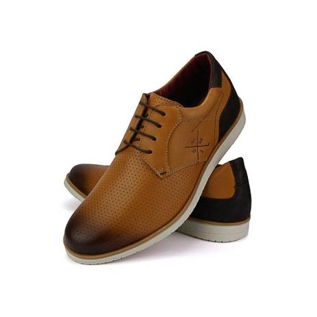 Sapato Casual Oxford Maculino Confort Nobuck Couro - Mr Light - Sapato  Casual Masculino - Magazine Luiza