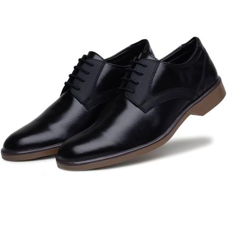 Sapato Casual Oxford Sport Fino Confortavel Masculino Preto - Yes Basic Menor preço em Sapato Casual Oxford Sport Fino Confortavel Masculino Preto - Yes Basic
