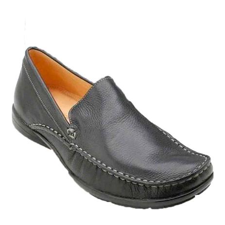 Sapato casual para pés largos masculino mocassim sandro moscoloni kyler preto (dillon) black Menor preço em Sapato casual para pés largos masculino mocassim sandro moscoloni kyler preto (dillon) black
