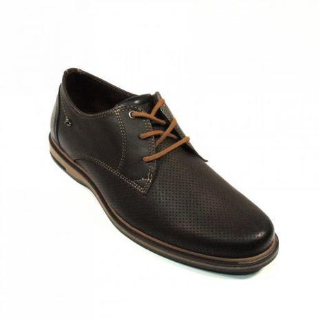 Sapato Social Cadarço Pegada Masculino - Preto