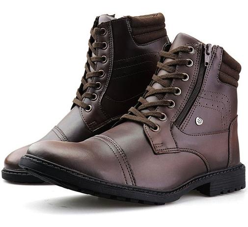 coturno marrom claro