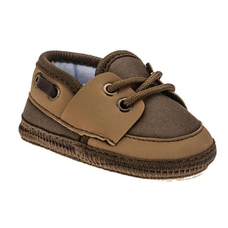 Sapato de Bebê Menino- Bê e Bi Marron - Be E Bi - Sapatinho de Bebê -  Magazine Luiza