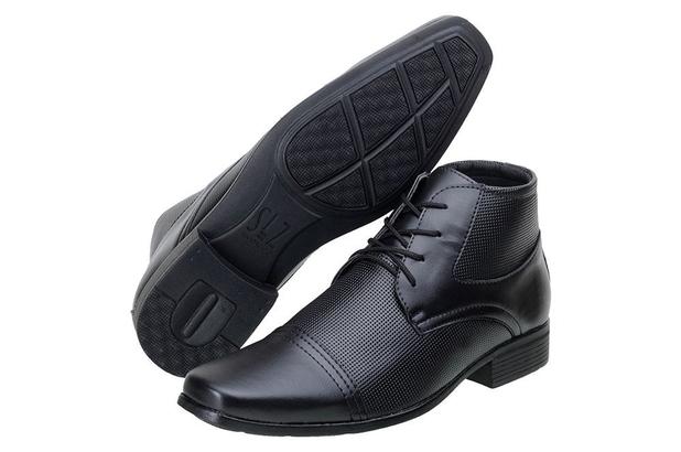 Sapato De Couro Social Cano Alto Com Cadarço Leve - Fierre - Sapato Social  Masculino - Magazine Luiza