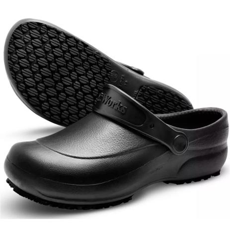 sapato preto enfermagem