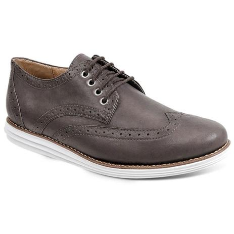 sapato esporte fino masculino marrom