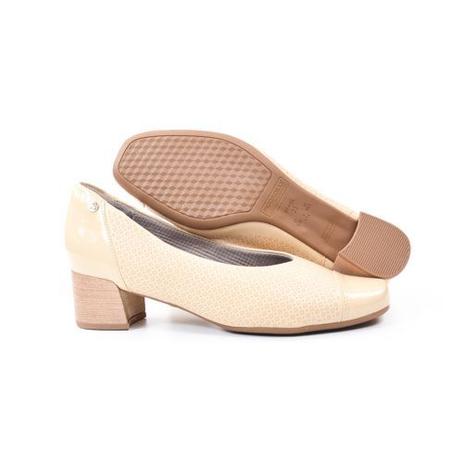 Sapato fem 320308 bege creme piccadilly 89372 - Calçados Femininos - Magazine Luiza