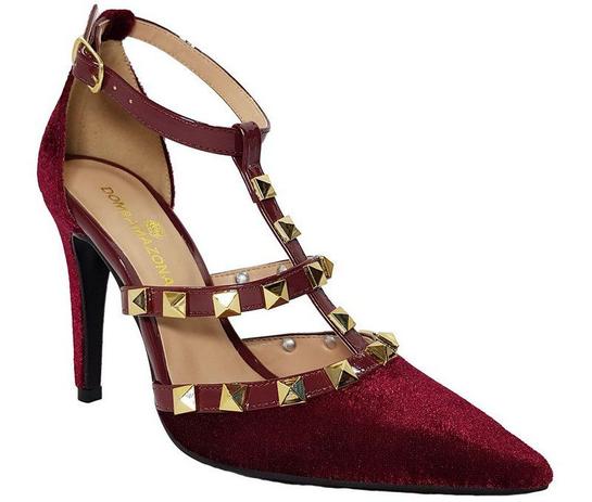 Sapato Feminina Salto Estilo Valentino Dom Amazona Bordo Nobuck Cd41 - Dom amazona Menor preço em Sapato Feminina Salto Estilo Valentino Dom Amazona Bordo Nobuck Cd41 - Dom amazona