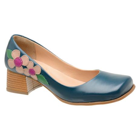 sapato bico quadrado feminino esta na moda