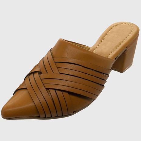 mule feminino de salto