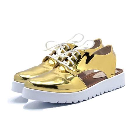 sapato oxford aberto