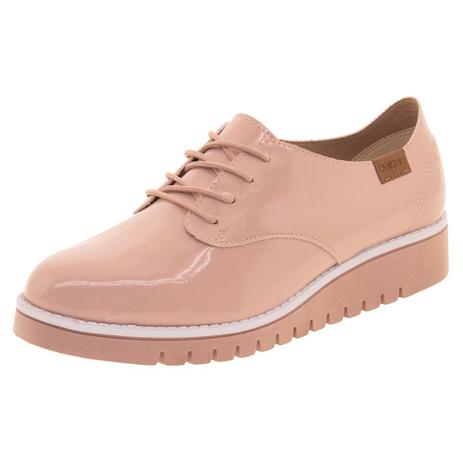 sapato oxford beira rio rosa