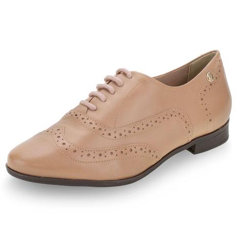 sapato oxford feminino bege