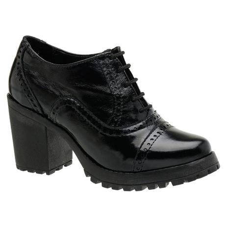 sapato feminino oxford tratorado