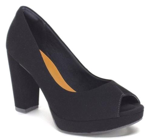 sapato peep toe bebece
