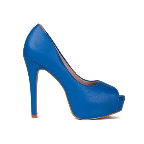 sapatos femininos peep toe meia pata