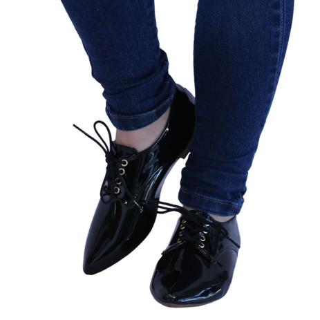 Sapato Oxford Feminino Salto Médio Beira Rio 4225101 em Promoção | Ofertas  na Americanas