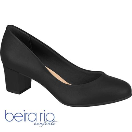 Sapato Feminino Salto Baixo Grosso Beira Rio Conforto Ref. 4777309 -  Calçados Femininos - Magazine Luiza