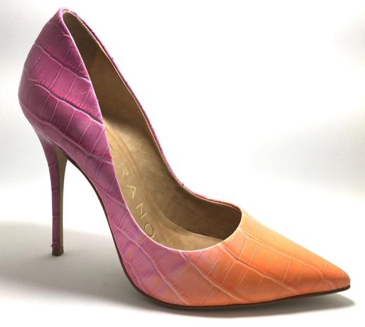 Compre Sapato Salto Feminino Lara Roxo Online