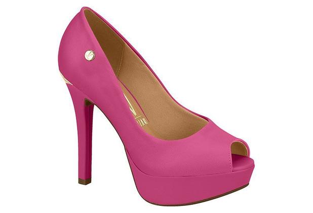 Sapato Feminino Scarpin Peep Toe Vizzano Salto Alto Meia Pata Liso - 1830.600 Menor preço em Sapato Feminino Scarpin Peep Toe Vizzano Salto Alto Meia Pata Liso - 1830.600
