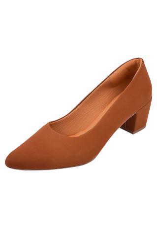 Sapato Feminino Scarpin Salto Médio 5cm Elegance Calçados Femininos é boa?