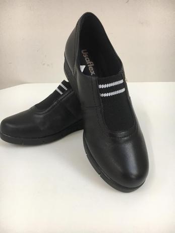 sapato usaflex feminino preto