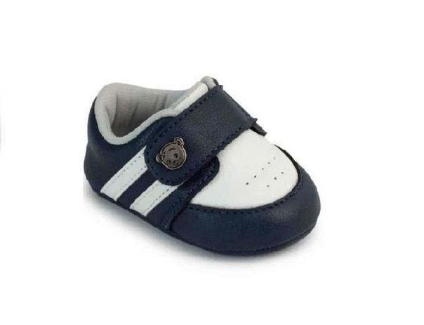 Sapato Infantil Masc Pimpolho Azul Marinho/Branco 0016053C - Sapatinho de  Bebê - Magazine Luiza