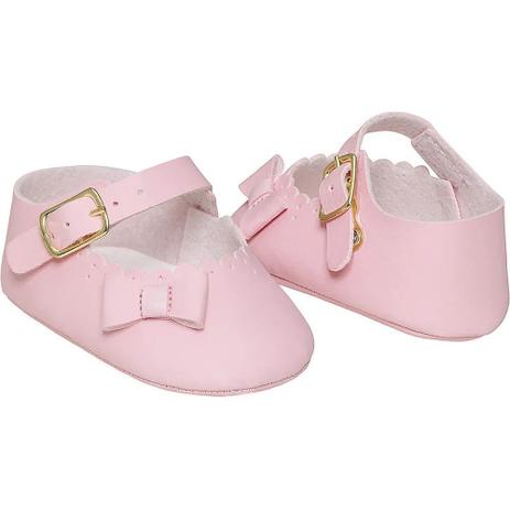 Sapato infantil rosa com laço Pimpolho meninas 0 a 7 meses - Sapatinho de  Bebê - Magazine Luiza