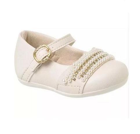 Sapato Klin Cravinho Princess Off White 125063000 - Sapatinho de Bebê -  Magazine Luiza