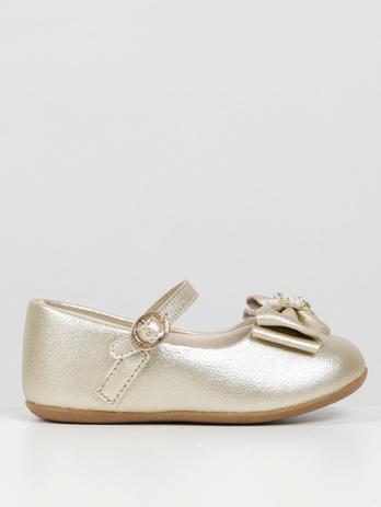 Sapato Klin Infantil Para Bebê Menina - Dourado - Sapatinho de Bebê -  Magazine Luiza