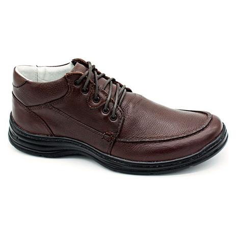 sapato linha conforto masculino