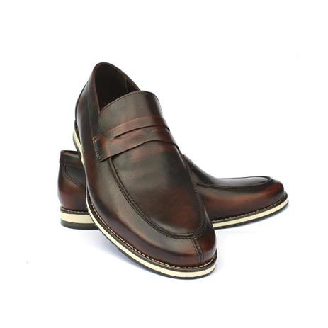 Sapato Loafer Vitelli Masculino Couro Conforto Macio Casual - Outros Moda e  Acessórios - Magazine Luiza