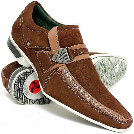 sapato de couro marrom