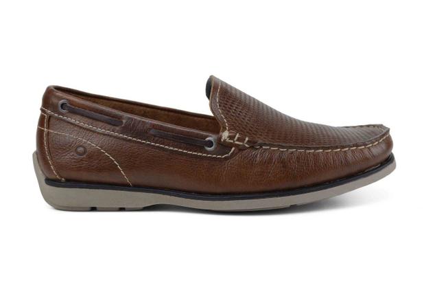 Sapato Masculino Democrata Ocean Conhaque/Carvalho - 1351 - Sapato Social  Masculino - Magazine Luiza