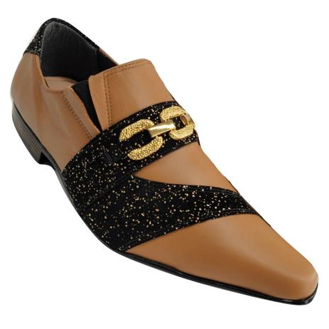 Sapato Masculino Em Couro Social Executivo Social Executivo - Marrom - Of  Star - ART SAPATOS - Sapato Social Masculino - Magazine Luiza