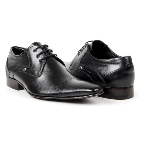 Sapato Masculino Estilo Italiano Couro com Cadarço Bigioni - Sapato Social  Masculino - Magazine Luiza