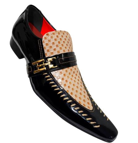 calçados em couro masculino