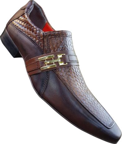 sapato couro masculino italiano