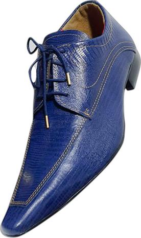 Sapato Masculino Italiano em Couro Social Executivo Azul - ART SAPATOS - Sapato  Social Masculino - Magazine Luiza