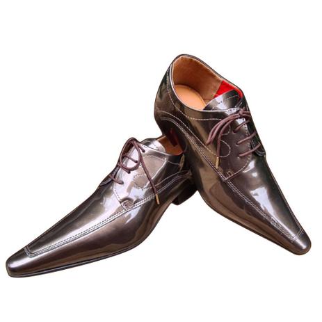 Sapato Masculino Italiano em Couro Social Executivo - Preto - Black Oro  Ref: 1024 - ART SAPATOS - Sapato Social Masculino - Magazine Luiza