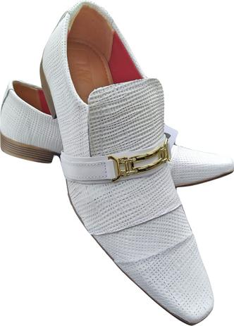 Sapato Masculino Italiano em Couro Social Executivo Ref: 869 - Art Sapatos  - Sapato Social Masculino - Magazine Luiza