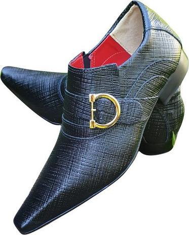 Sapato Masculino Italiano em Couro Social Executivo Ref: 919 - Art Sapatos  - Sapato Social Masculino - Magazine Luiza