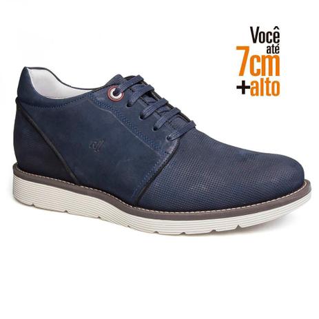 Sapato Masculino Rafarillo Couro Aumenta Altura Urbano - Sapato Social  Masculino - Magazine Luiza