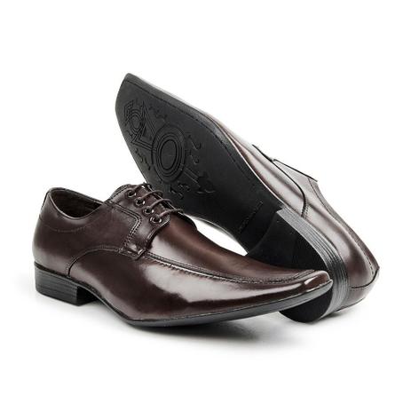Sapato Masculino Social Bico Fino Couro Bigioni - Sapato Social Masculino -  Magazine Luiza