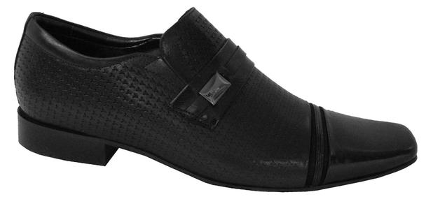 Sapato Social Jota Pe Masculino - Preto - Preto - 82001