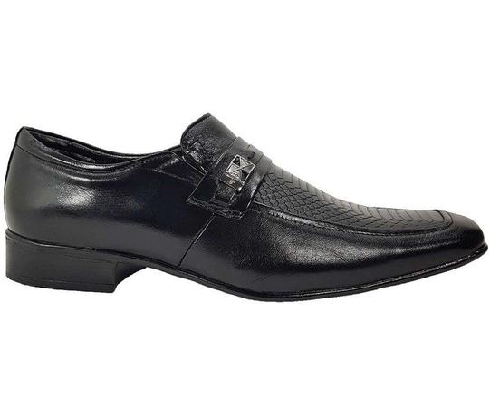 Sapato Masculino Social Jota pe Original Couro Preto cód 62 Menor preço em Sapato Masculino Social Jota pe Original Couro Preto cód 62